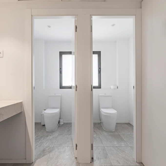 Erkennung der Belegung von Toiletten und Kabinen
