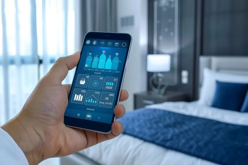 Bluetooth Beacon in Hotel Room