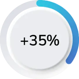 35%