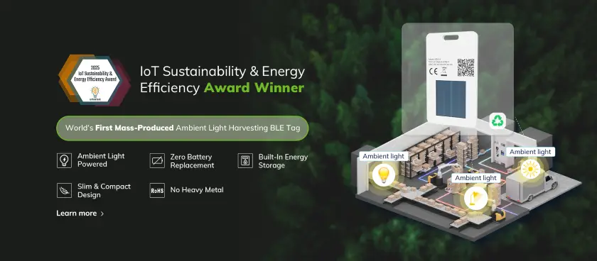 Minew gewinnt den 2025 IoT Sustainability & Energy Efficiency Award