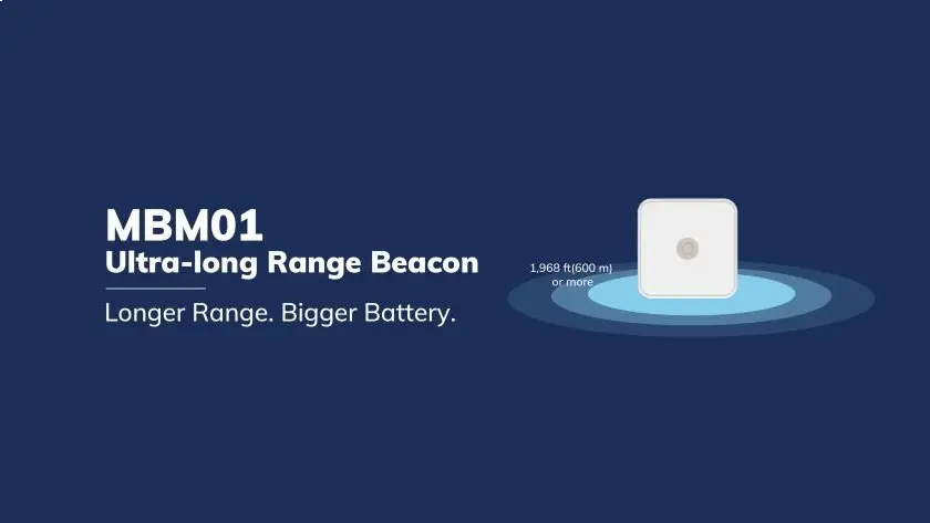 UWB Indoor Navigation MBM01 Ultra-Long Range Beacon