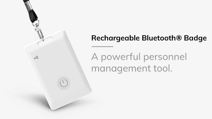 AoA Rechargeable Bluetooth® Badge MWC01