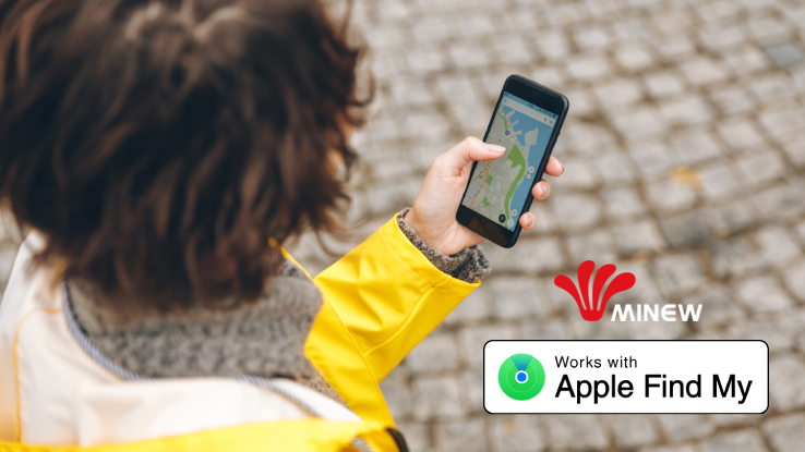 Works with Apple Find my
